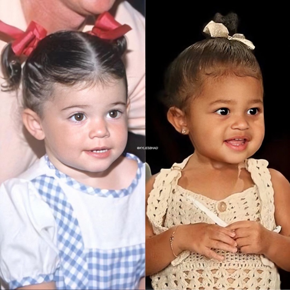 Activa As Impressionantes Semelhancas De Kylie Jenner Em Bebe E A Filha Stormi