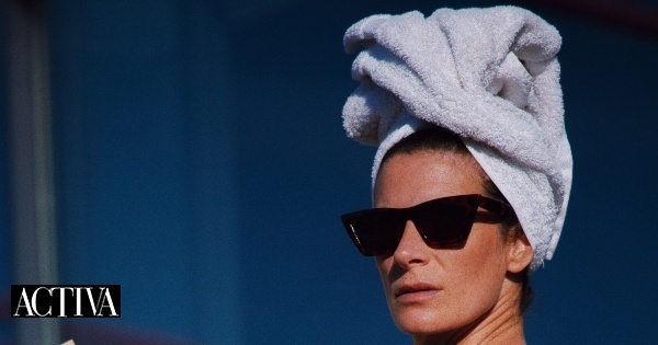 Matilde Breyner fotografada pelo marido, Tiago Felizardo, mostra as peças da coleção da Latitid