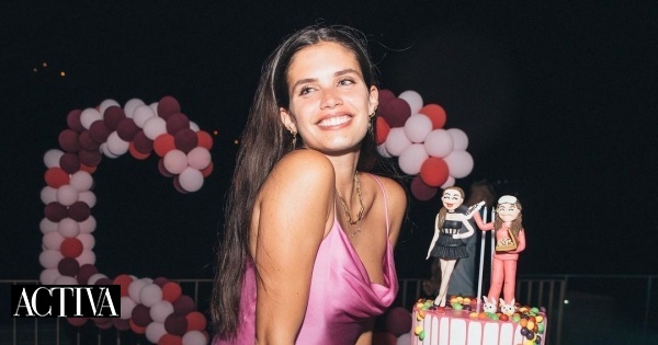 As imagens da festa de aniversário de Sara Sampaio