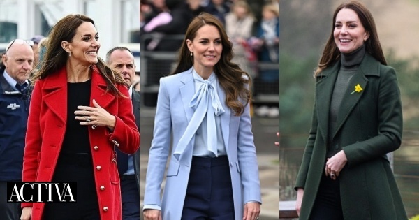 Os casacos essenciais de Kate Middleton