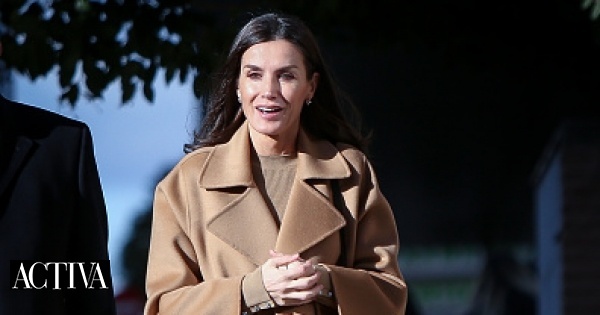 Inspire-se em Letizia e no seu sobretudo camel