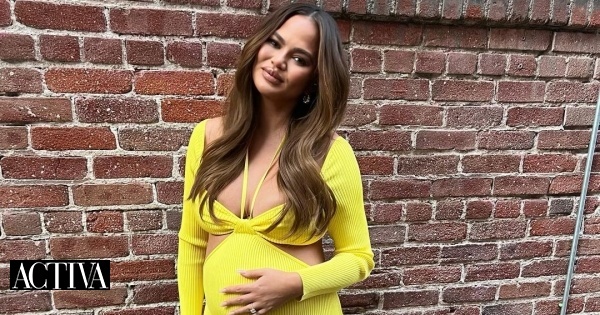 Chrissy Teigen shares the first photo after becoming a mother for the third time