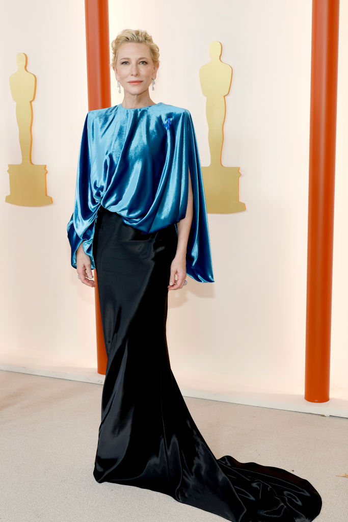 Cate Blanchett volta a destacar-se com vestido sustentável