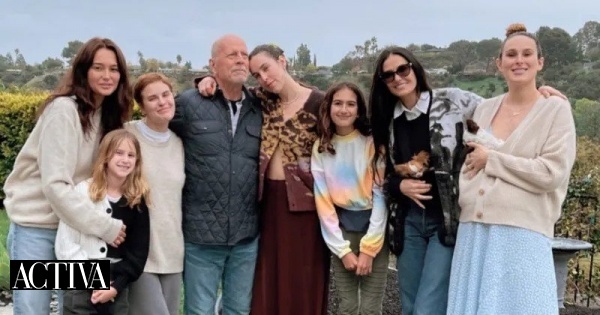 Demi Moore partilha vídeo de Bruce Willis em dia de aniversário