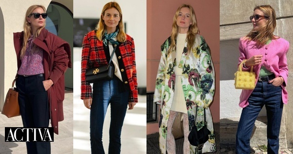 Os looks de primavera de Mafalda Patrício