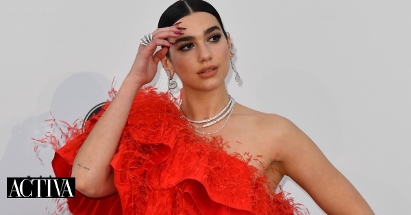 Dua Lipa estreia franja — e novo namorado — em Cannes
