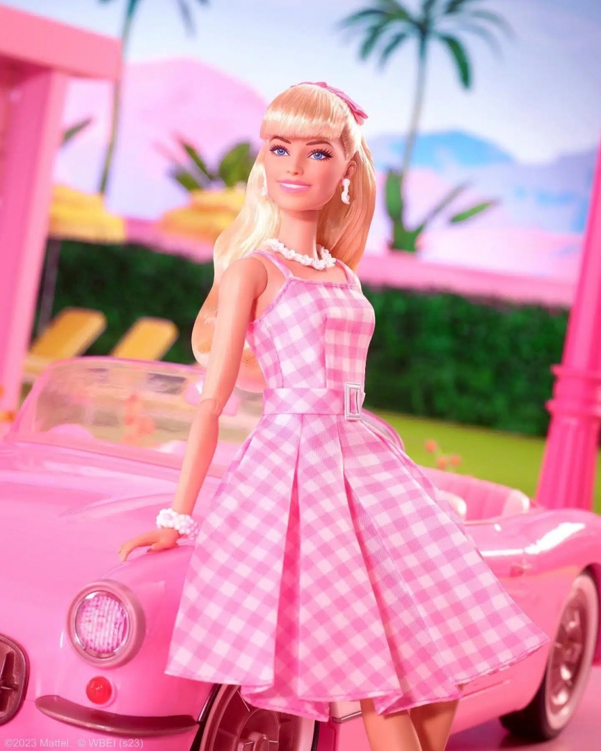 Vestido Barbie Infantil Live Action Filme 2023