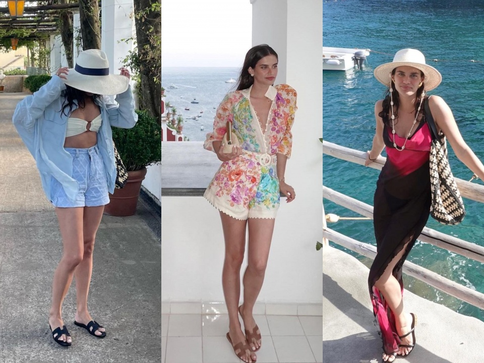 Os 3 looks de Sara Sampaio de férias na Costa Amalfitana