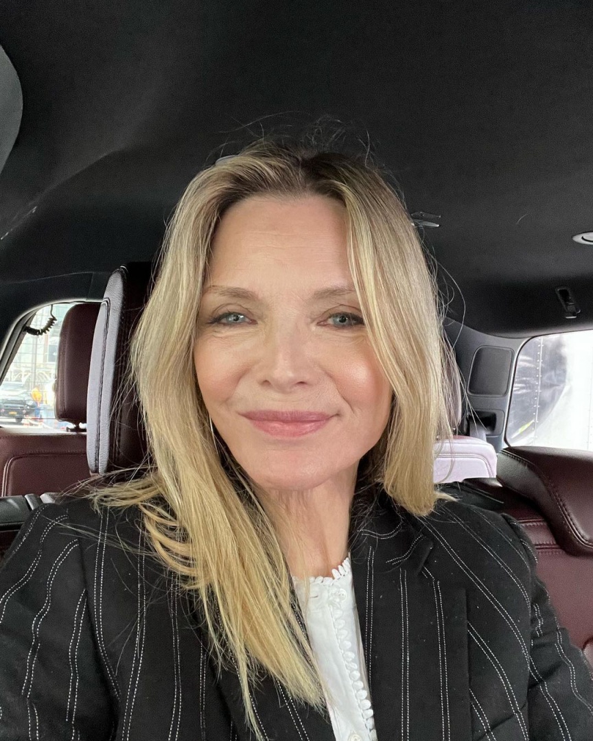 A selfie sem maquilhagem de Michelle Pfeiffer aos 65 anos
