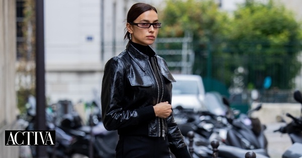 Irina Shayk veste H&M Studio da cabeça aos pés em Paris