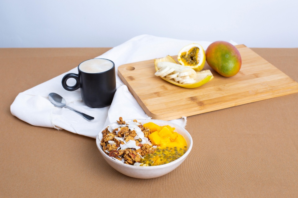 Granolas para pequenos-almoços e lanches em família