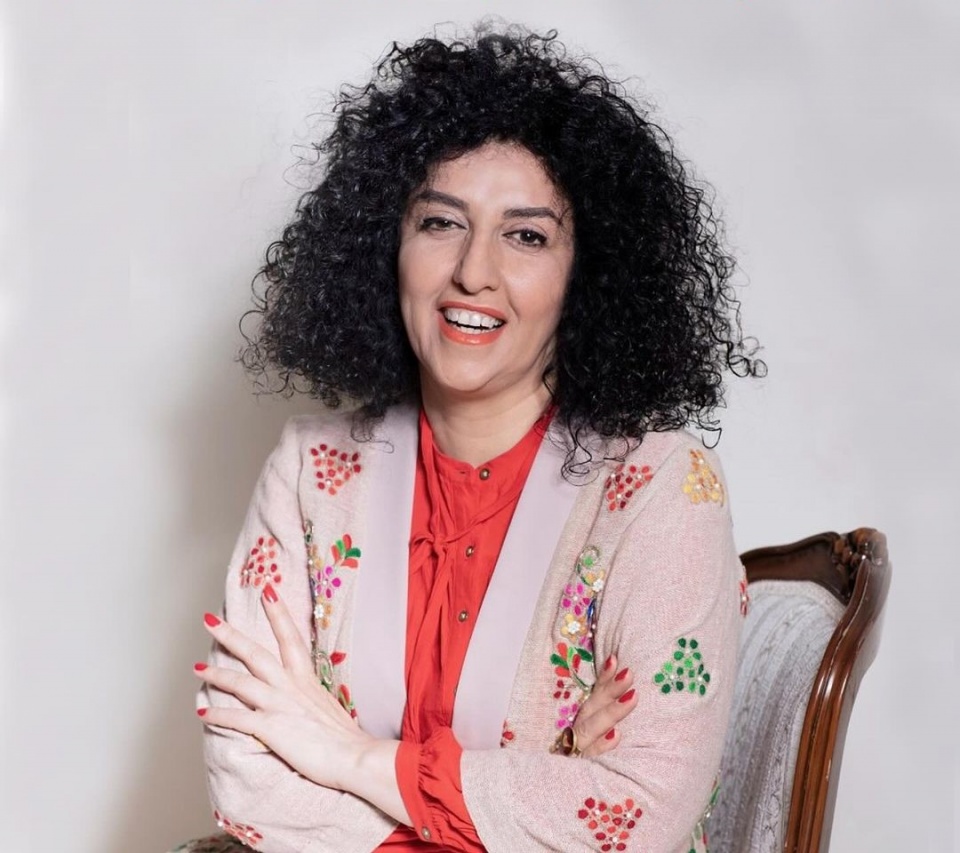 Narges Mohammadi recebeu o Nobel da Paz...