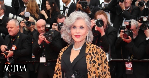 Jane Fonda arrasa em Cannes aos 86 anos