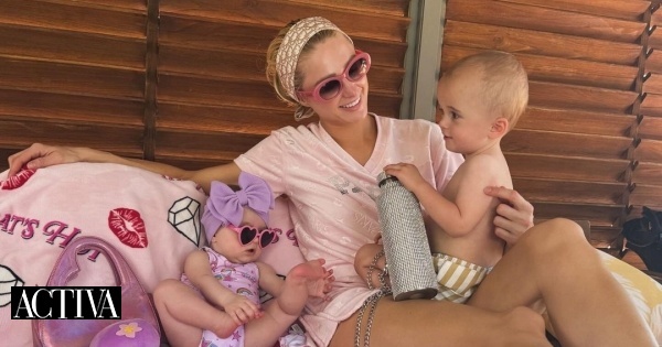 As fotos das férias de Paris Hilton com os filhos no Havai
