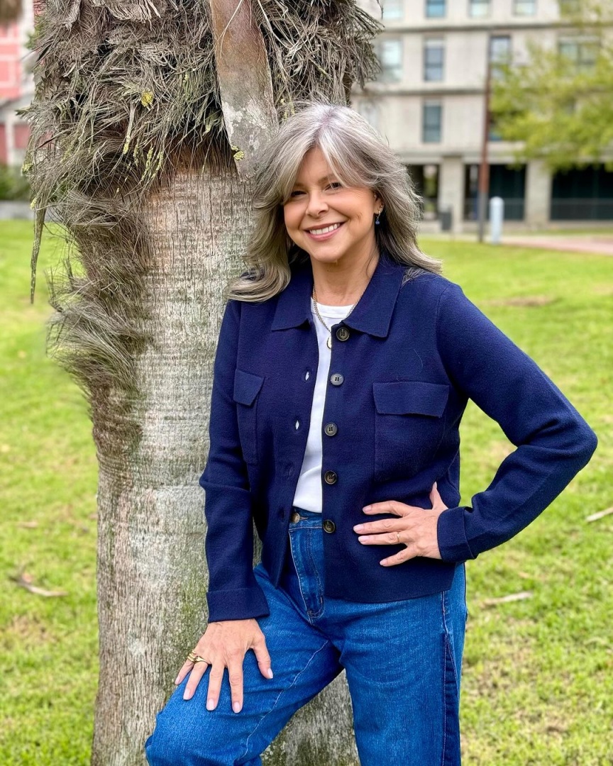 Aos 72 anos, Helena Isabel inspira-nos num look denim