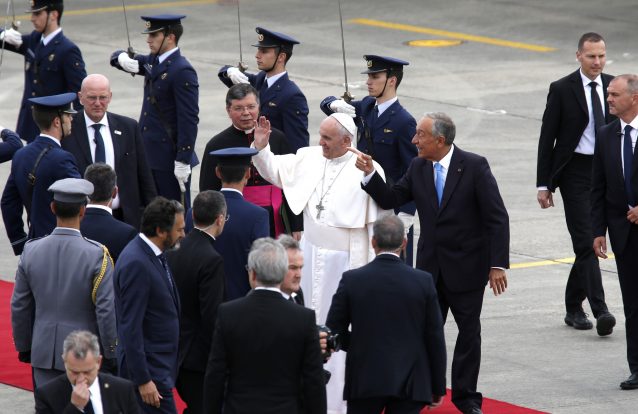 Papa Francisco já está em Portugal 8