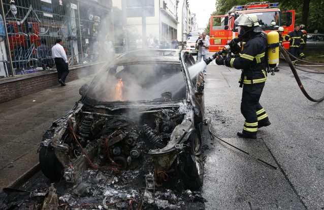As imagens dos confrontos violentos à margem da cimeira do G20 12