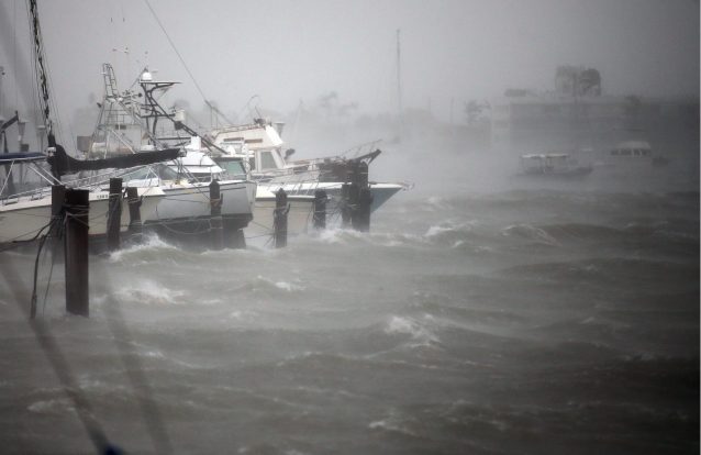 Primeiras imagens da chegada do Irma à Flórida 3