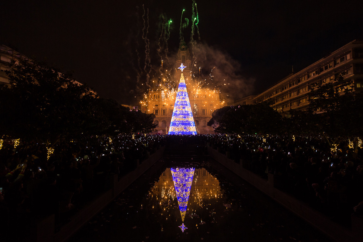 Visão | As 7 maiores árvores de Natal que vão iluminar esta quadra