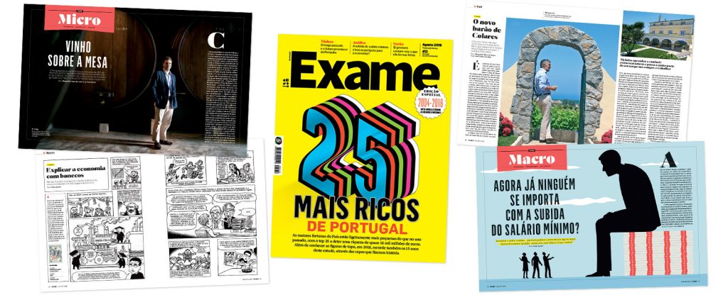 Os mais ricos de Portugal na Exame de Agosto