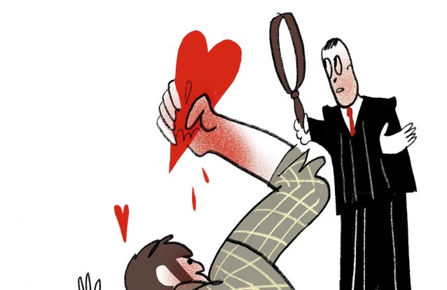 Transforma-se o assassino na coisa assassinada