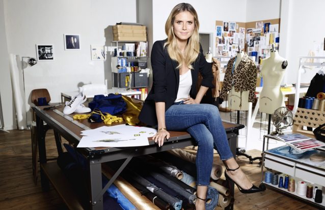 14 peças de uma coleção – ou Heidi Klum a preço de saldo
