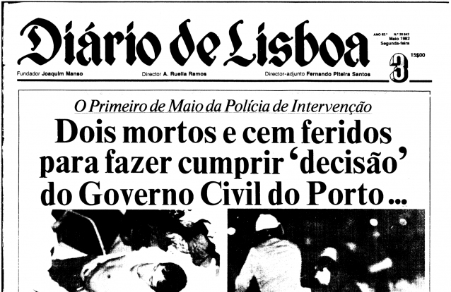 O sangrento 1º de  Maio do Porto e os mortos esquecidos de 1982