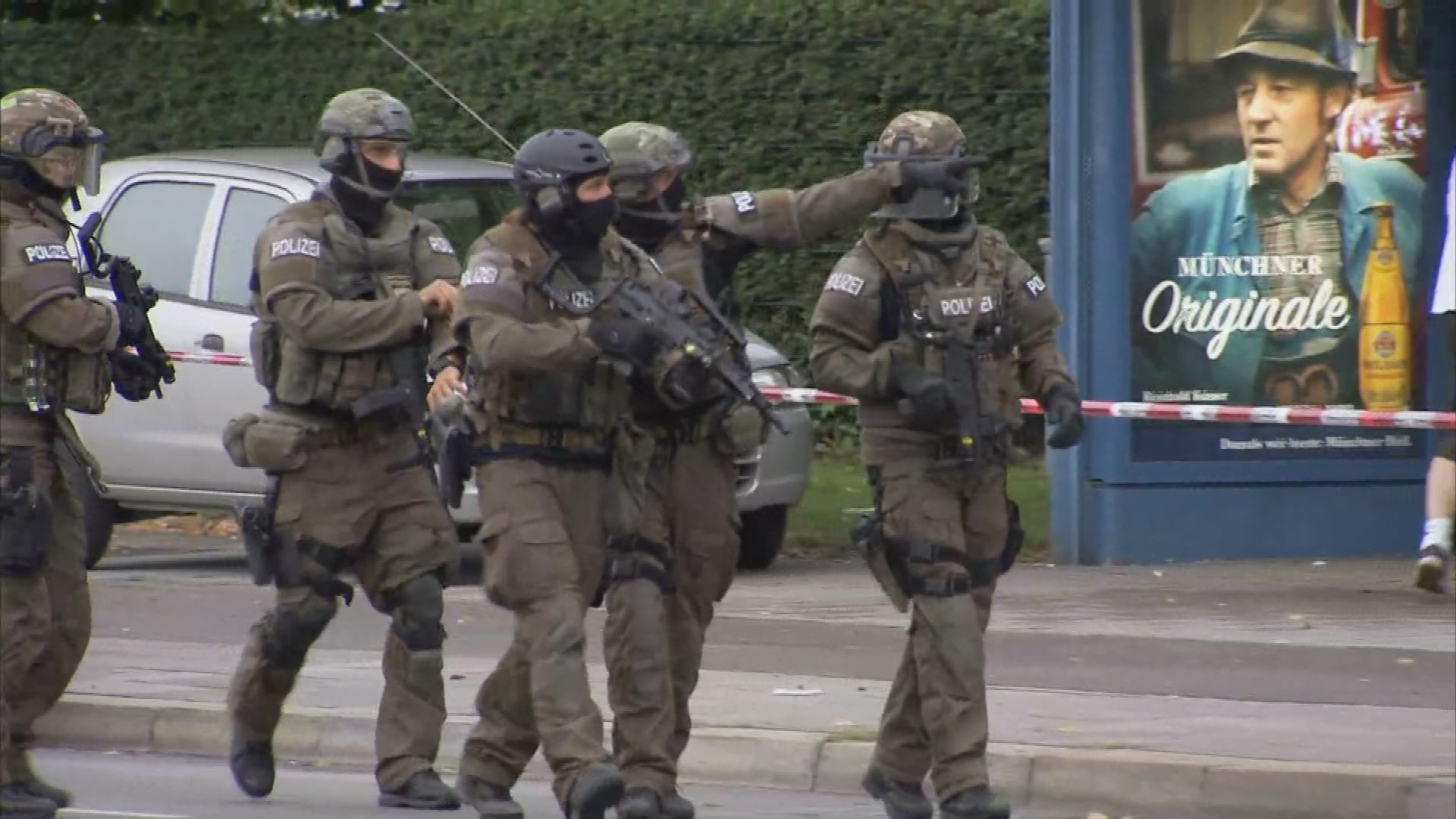 As imagens do ataque terrorista em Munique 23