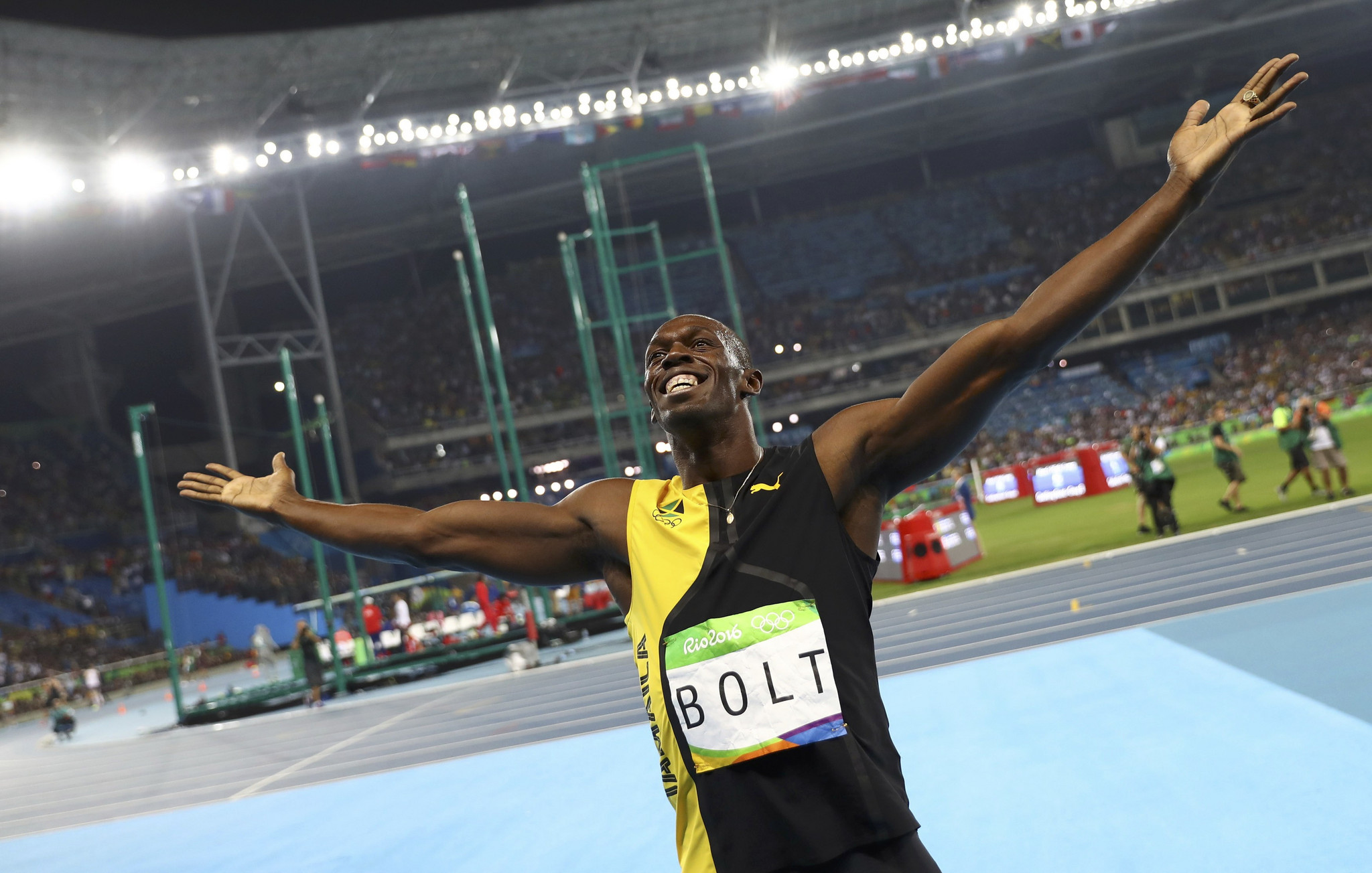 Pequim, Londres, Rio – O ‘triplo-triplo’ de Usain Bolt visto ao vivo