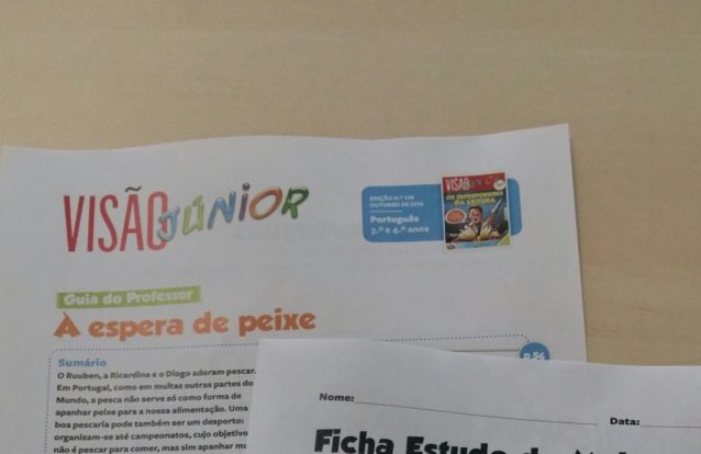 Fichas de trabalho para a sala de aula