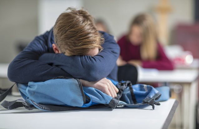 A aula de português