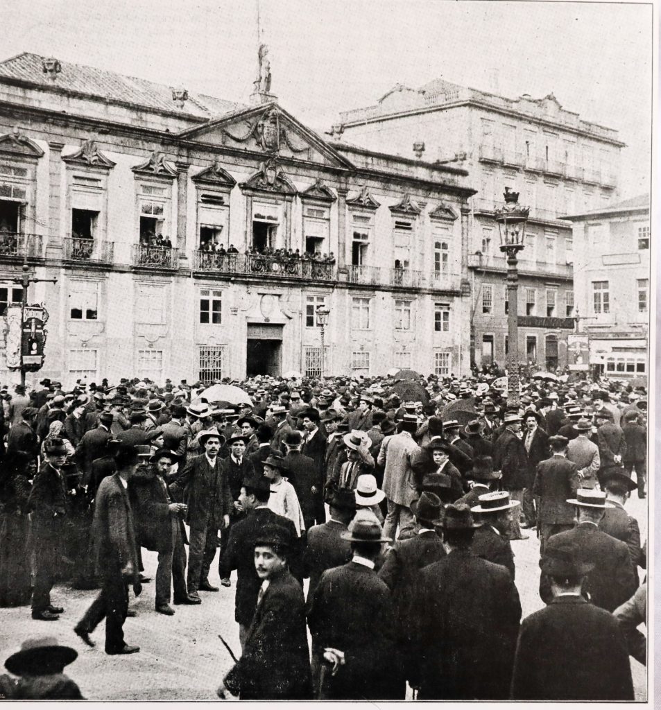 A estátua do Porto