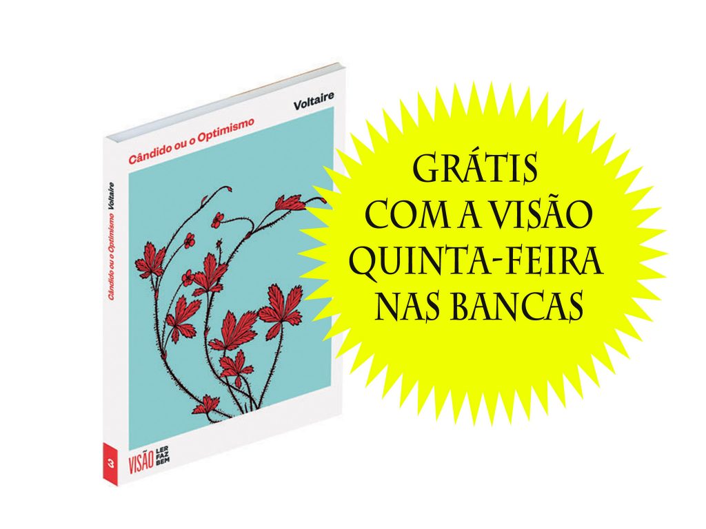 A VISÃO oferece Cândido ou o Optimismo, de Voltaire