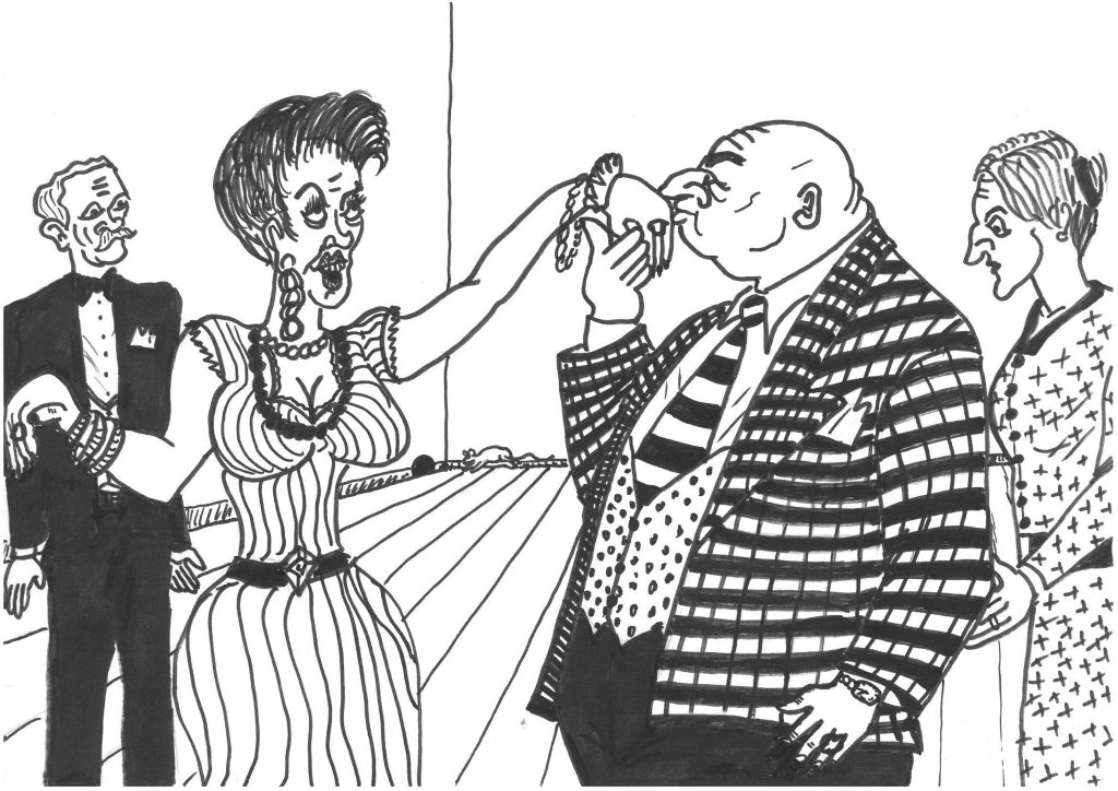 Afinal, o maestro Victorino d'Almeida também desenha