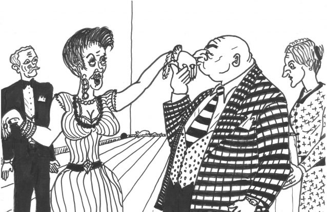 Afinal, o maestro Victorino d'Almeida também desenha