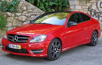 Ao volante do Mercedes C250 coupé 7