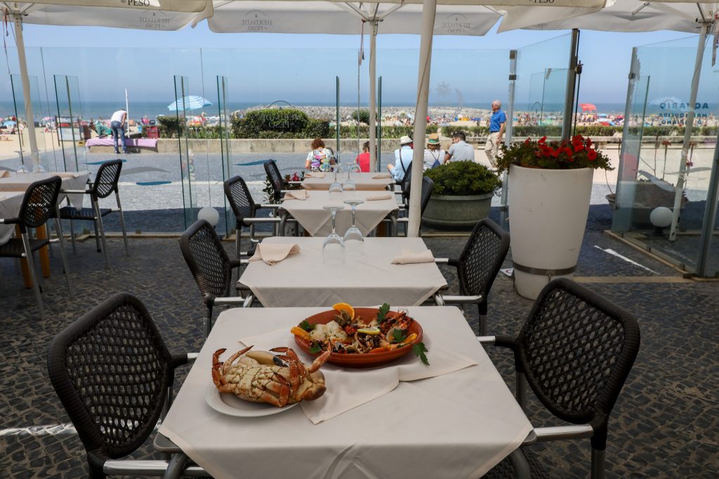 Aquário Marisqueira de Espinho: Vista e sabor a mar
