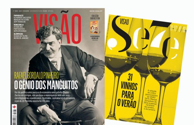 As muitas histórias de Bordalo Pinheiro na capa da VISÃO