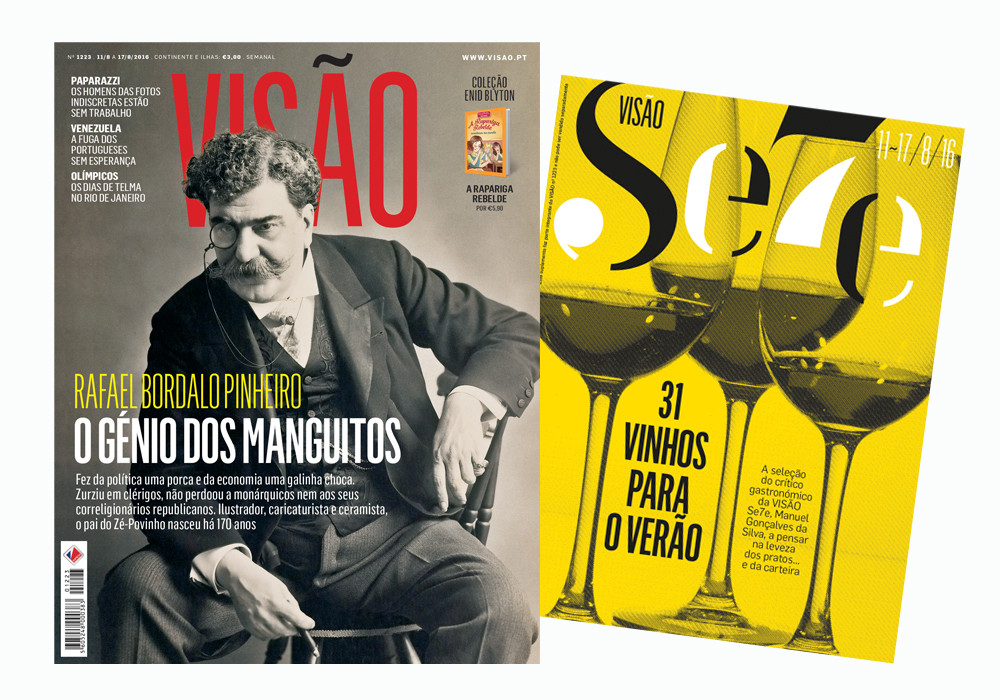 As muitas histórias de Bordalo Pinheiro na capa da VISÃO