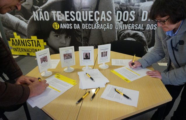 Até onde chegam os apelos da Amnistia Internacional?