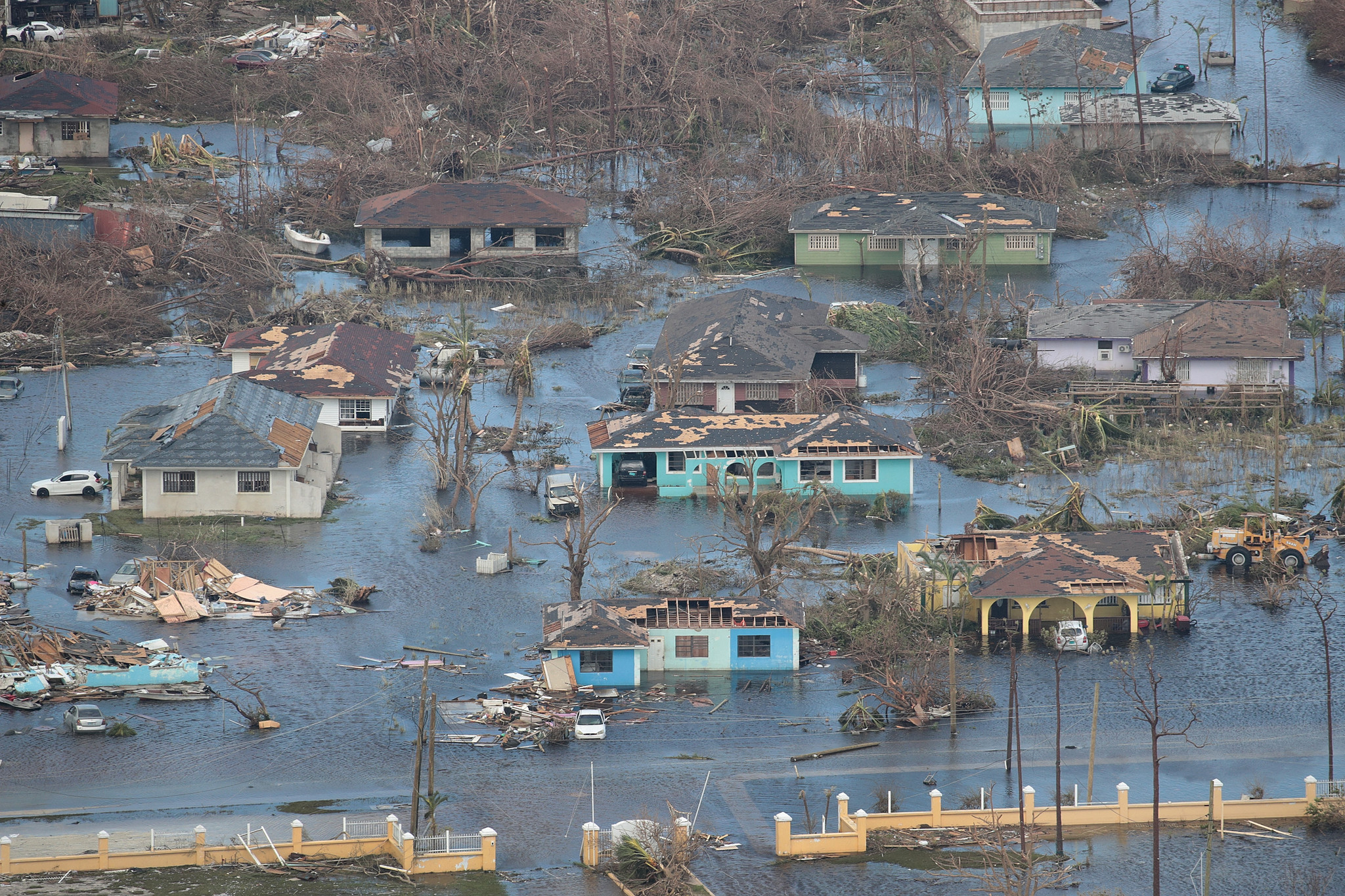 Visão Bahamas as imagens impressionantes da destruição causada pelo