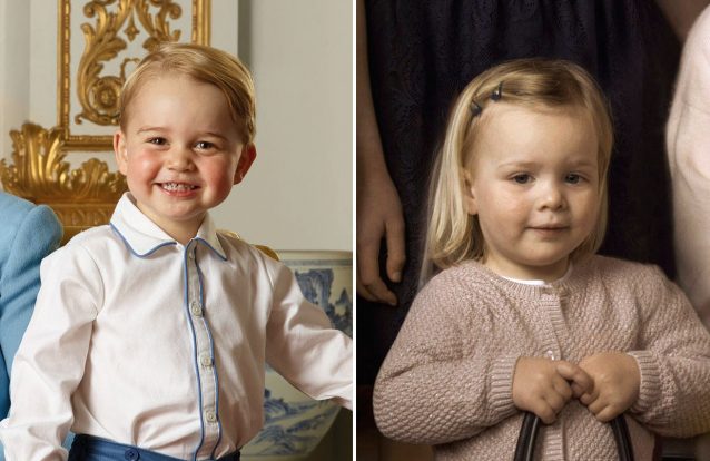 Bisnetos da rainha dividem a Internet. Quem brilha mais: o principezinho ou a menina da mala?