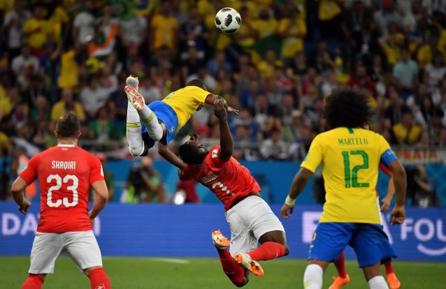 Brasil estreia-se com empate frente à Suíça