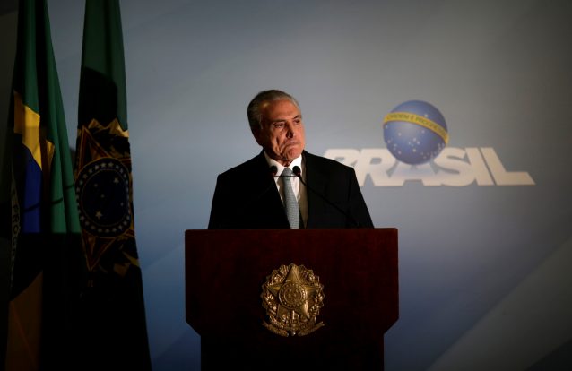 Brasil: Há "fortes indícios de corrupção" por parte do Presidente Temer