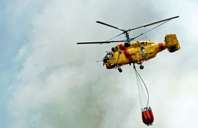 Cada hora de voo de um Kamov custou 35 mil euros