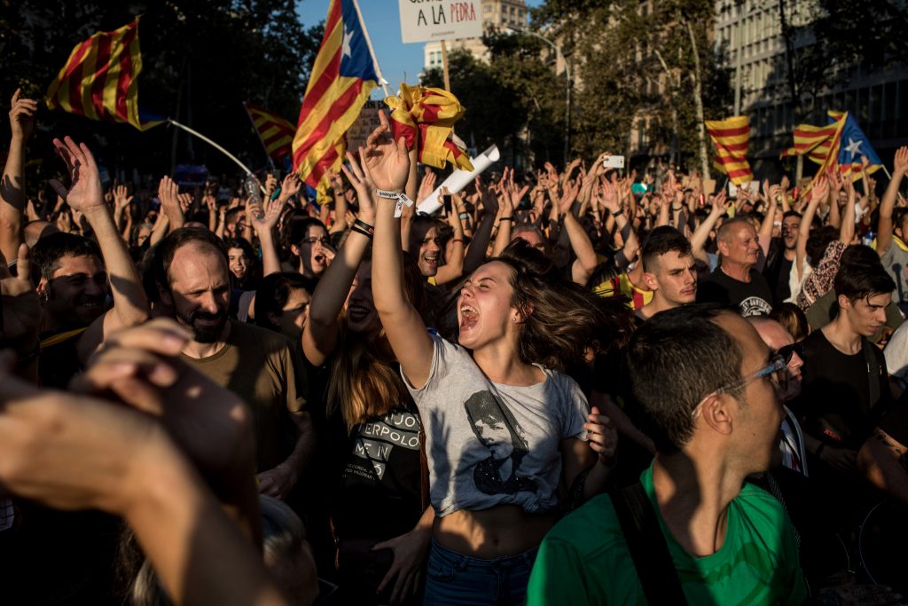 Catalunha anuncia 90,18% a favor da independência no referendo