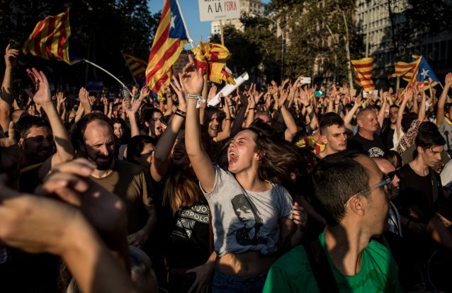 Catalunha anuncia 90,18% a favor da independência no referendo