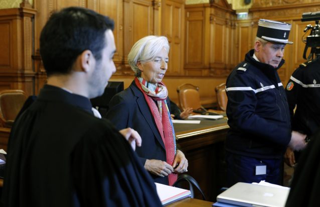 Christine Lagarde foi condenada mas não será punida