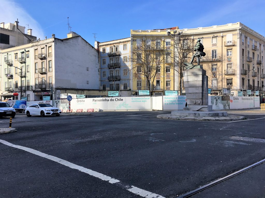 Comerciantes desesperados com as obras (paradas) na estação de metro de Arroios
