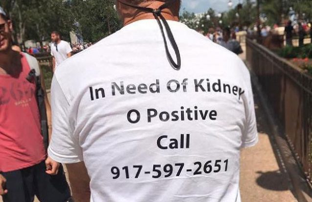 Como um passeio na Disney salvou um homem que precisava de um rim